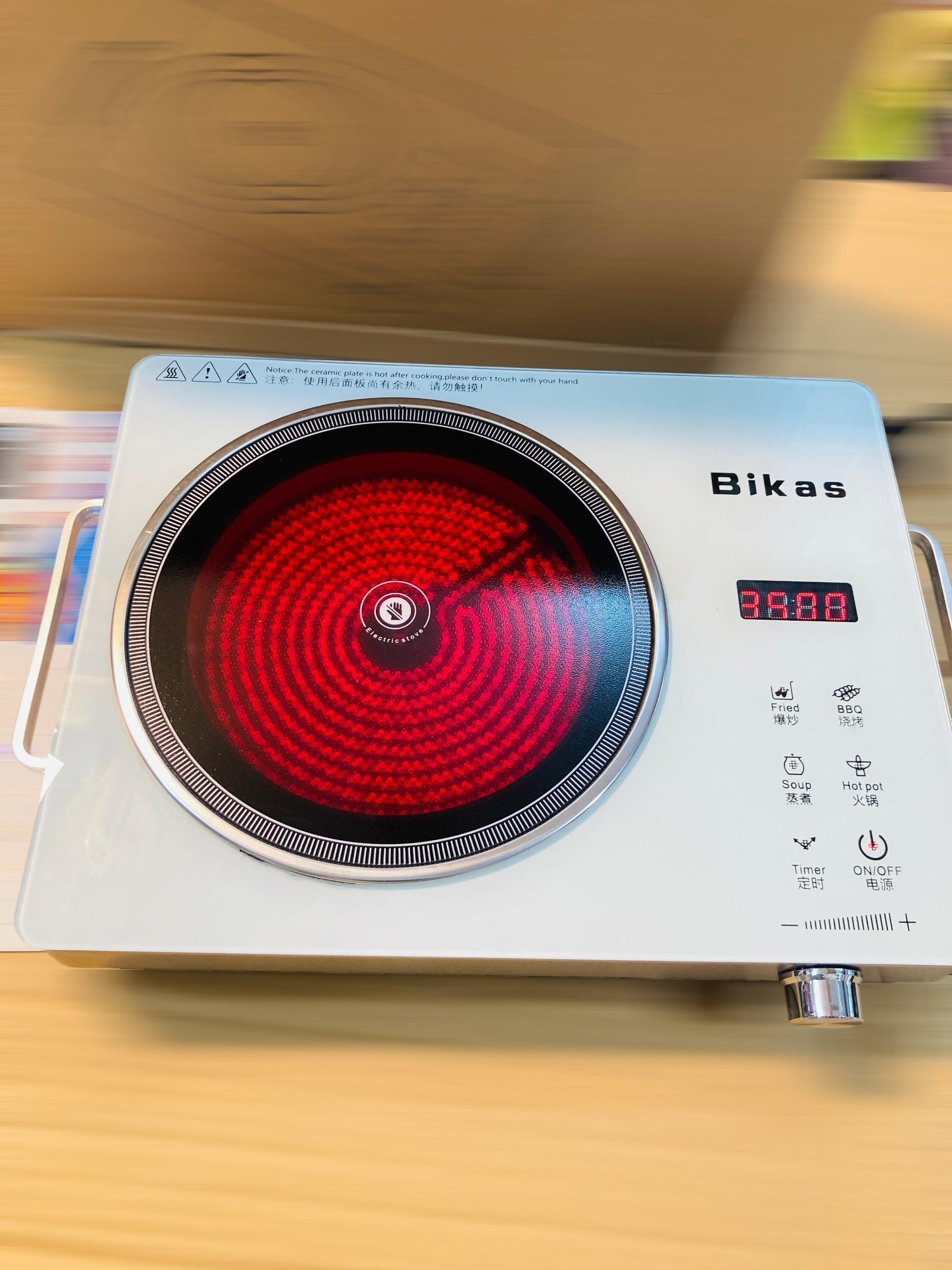 Bikas 3500W Portable Infrared Cooker and Electric Stove