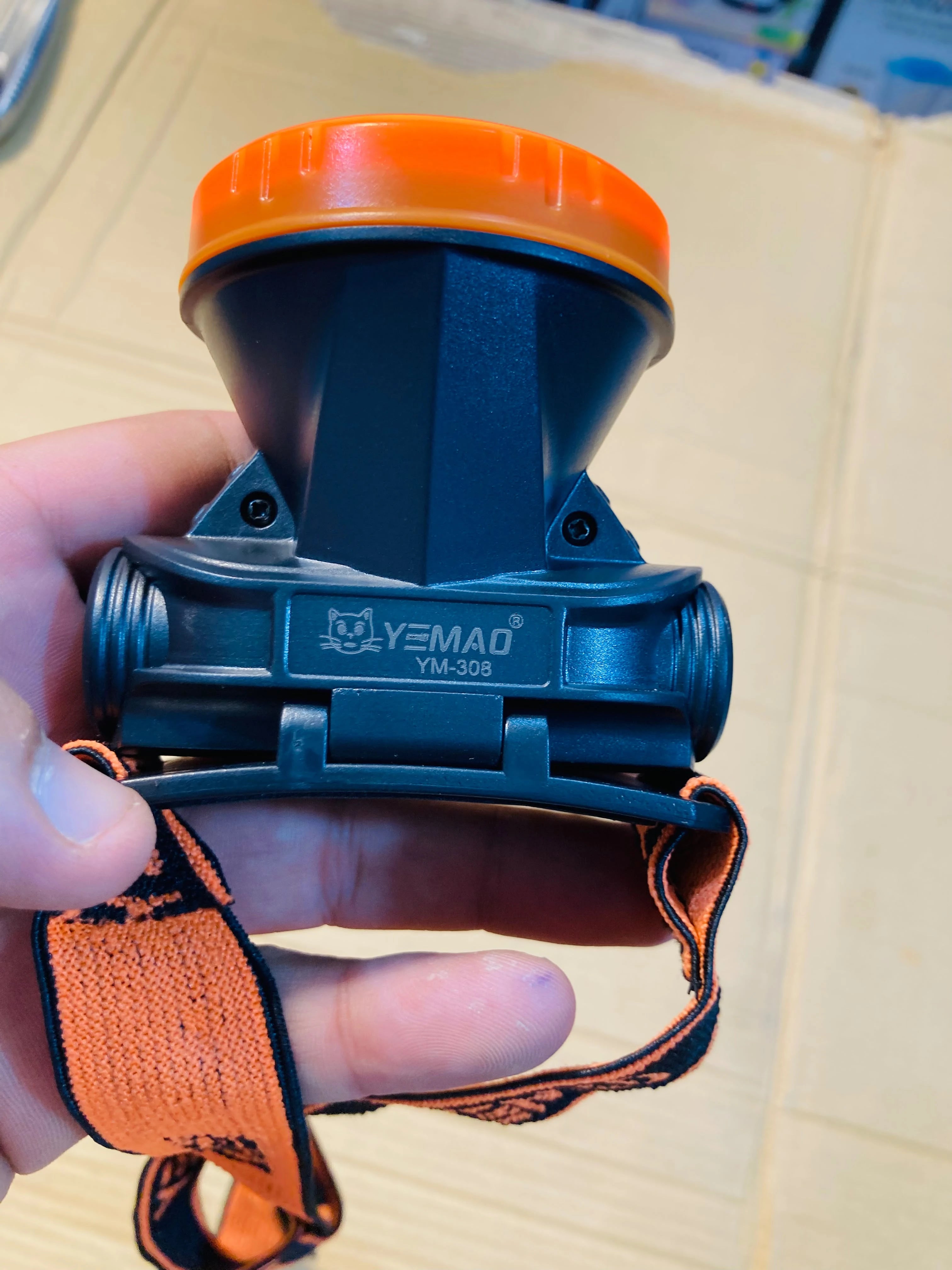YEMAO Ultra-Bright COB Headlamp High Bright Rechargeable LED Headlight YM-308