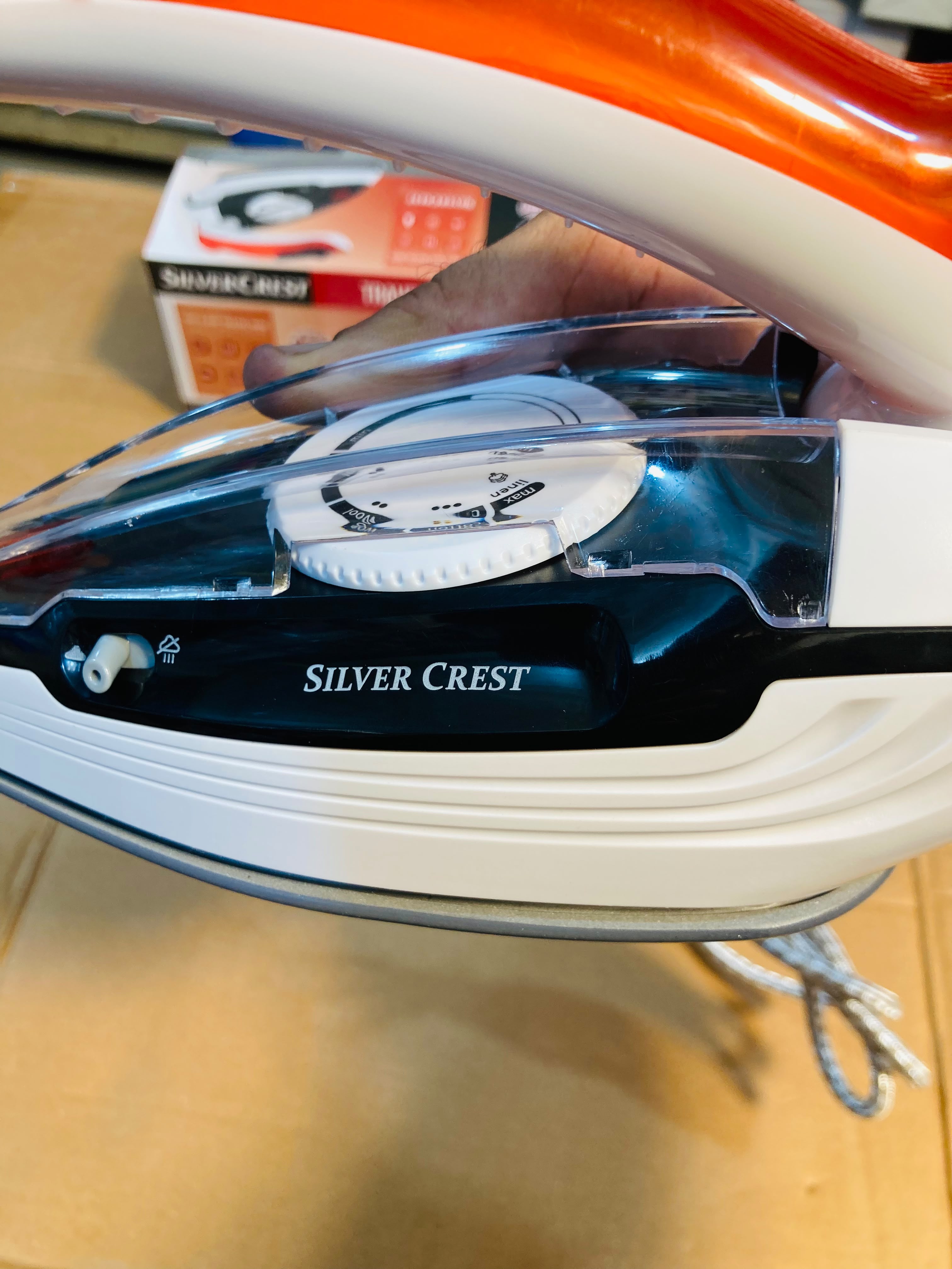 SilverCrest 1100W Portable Travel Steam Iron  ZK-9090