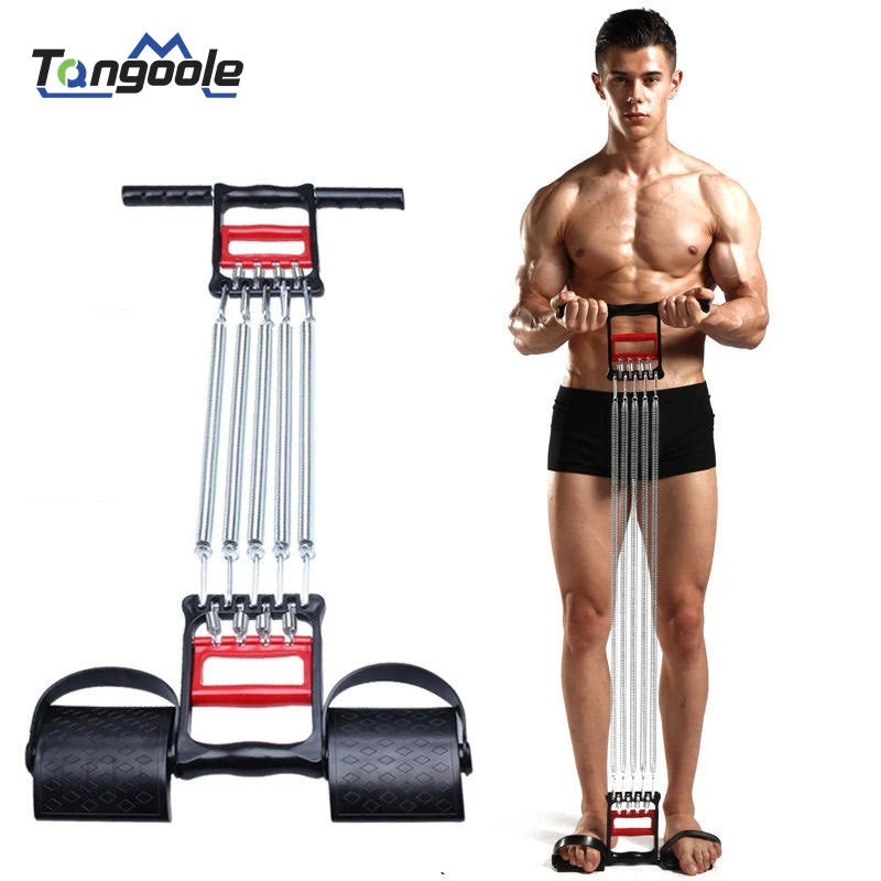5 Springs 3-in-1 Multi-Functional Muscle/Chest Expander Device – AL ...
