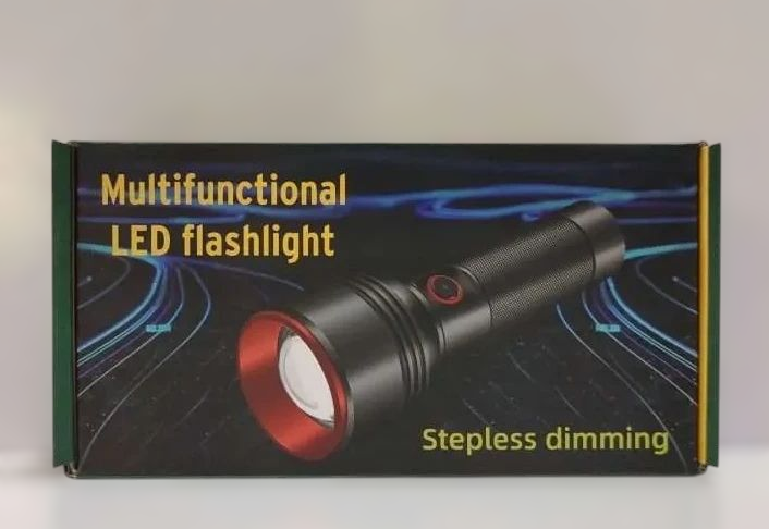 COBA Rechargeable Led Flashlight/Torch CB-2208