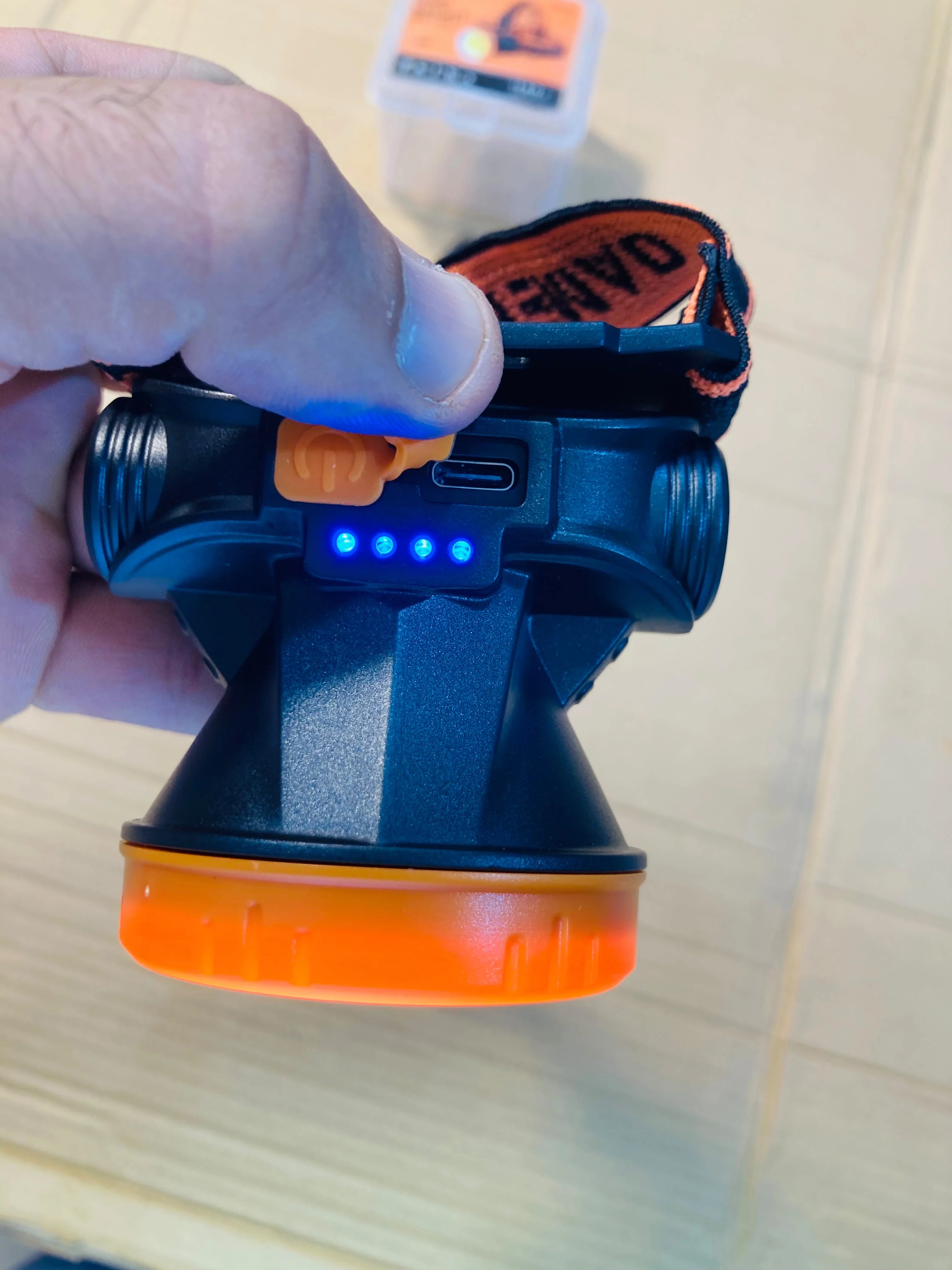 YEMAO Ultra-Bright COB Headlamp High Bright Rechargeable LED Headlight YM-308