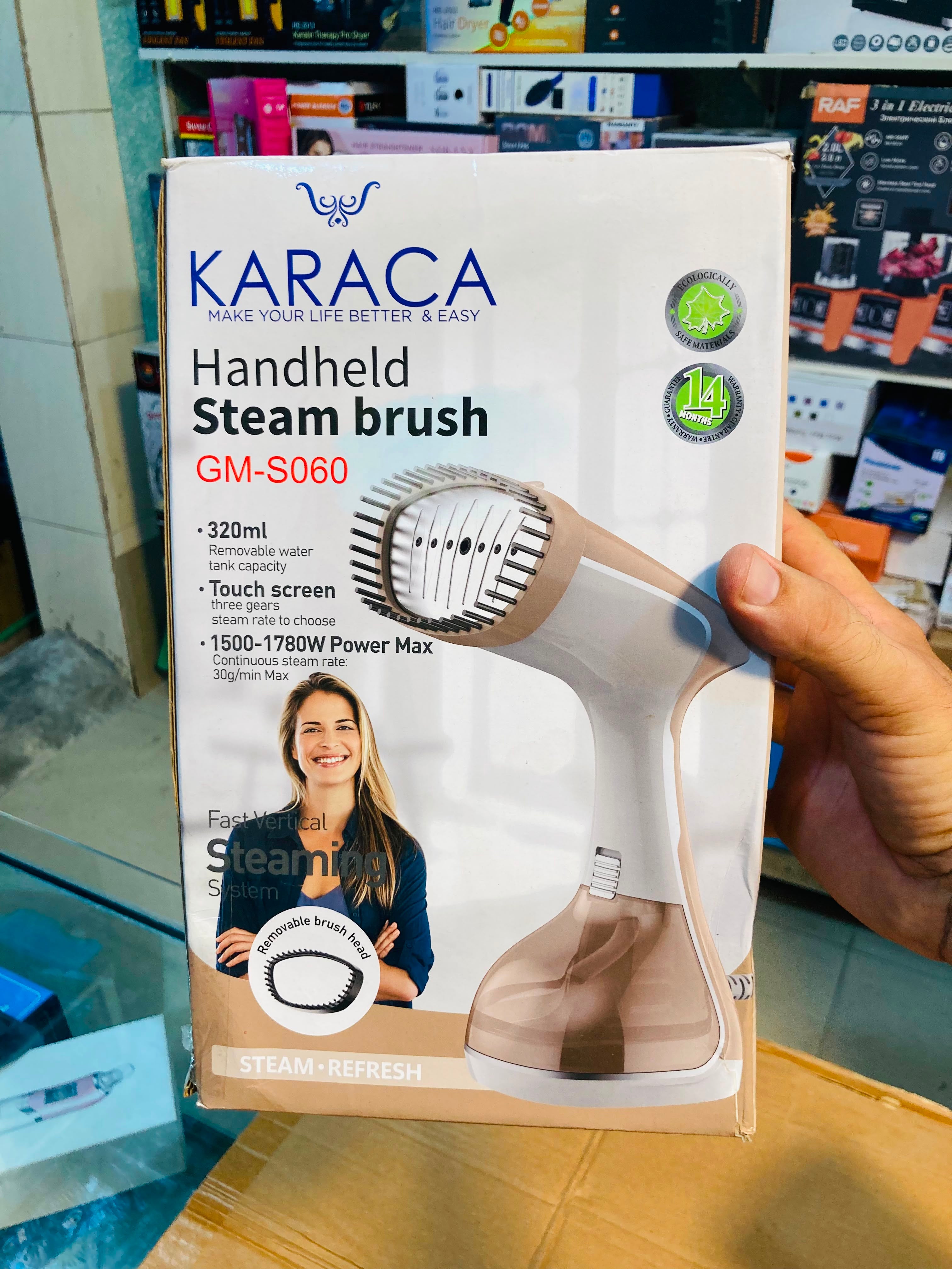 KARACA 1780W Handheld Steam Brush  GM-S060