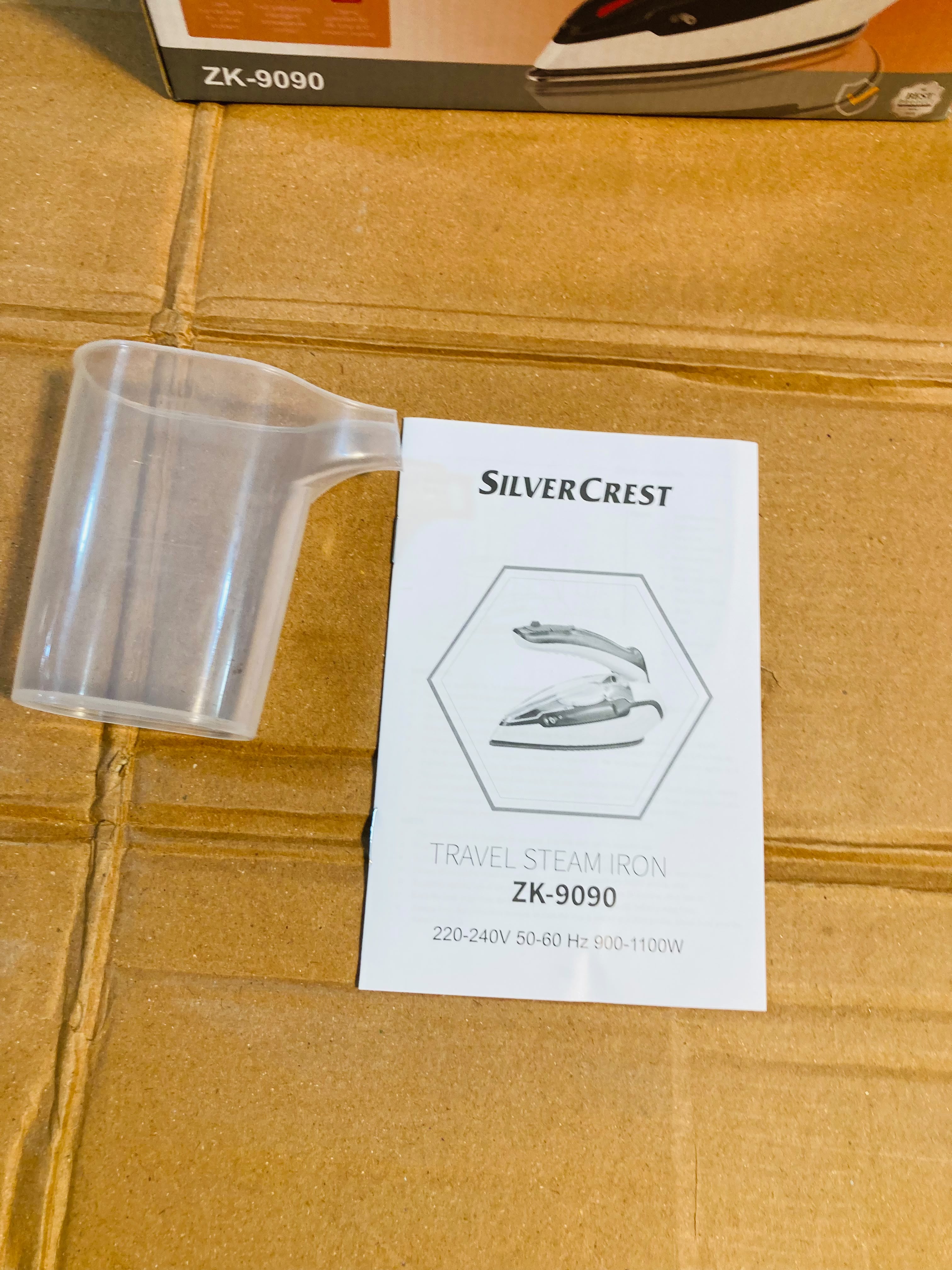 SilverCrest 1100W Portable Travel Steam Iron  ZK-9090