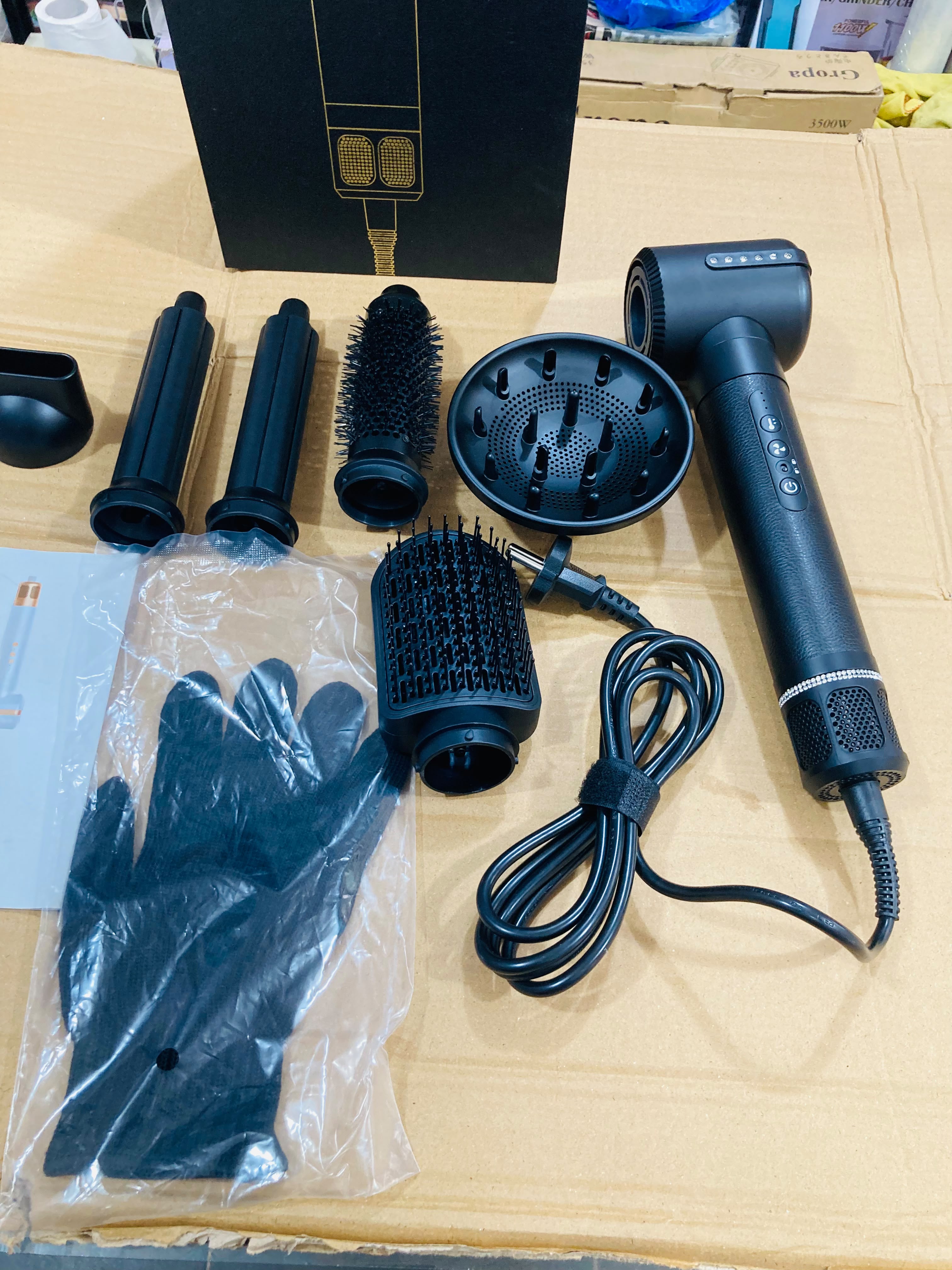 7-in-1 1200W Multifunctional Air Styler & High-Speed Hair Dryer Set  Y-32