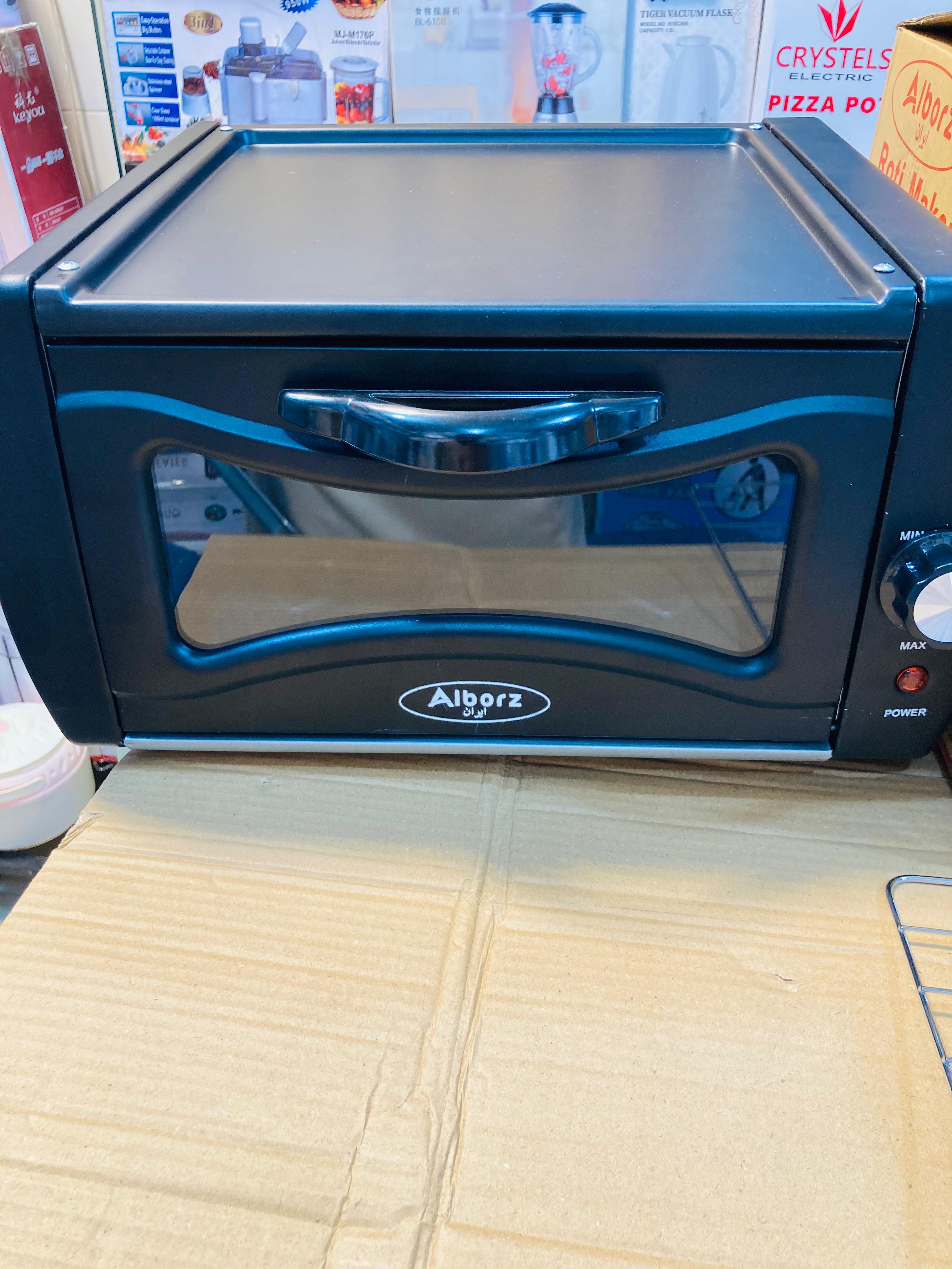Alborz Iranian Electric Tandoor Oven (30cm) 1800W Multi-Function Roti & Pizza Maker with Accessories